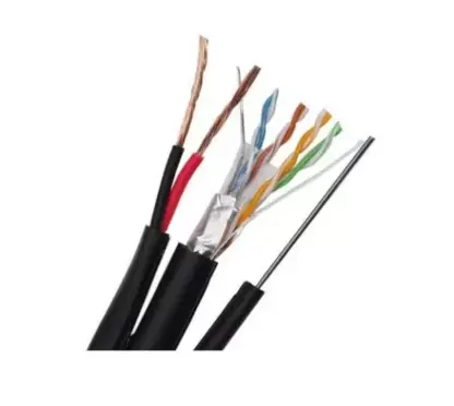 Cablu FTP CAT 5E cu sufa si alimentare 2x1 mm [1]