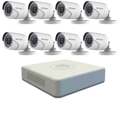 KIT 8 CAMERE SUPRAVEGHERE EXTERIOR HIKVISION [1]