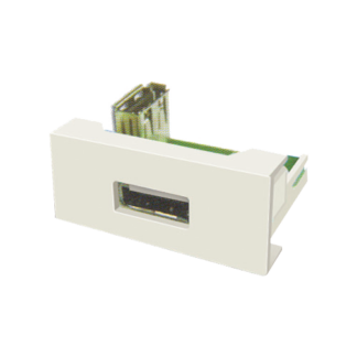 Panel echipat cu socket USB (1 modul) - DLX