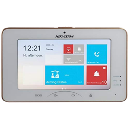 Monitor videointerfon TCP/IP, Touch Screen TFT LCD 7'', camera video incorporata - HIKVISION [1]