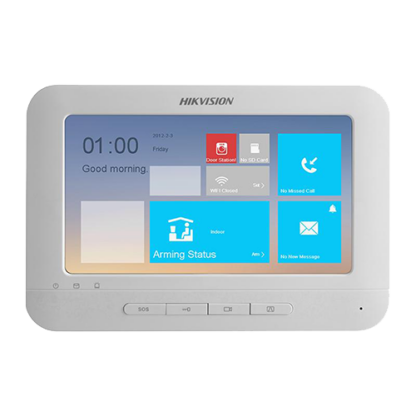 Monitor videointerfon TCP/IP, Touch Screen TFT LCD 7' - HIKVISION [1]