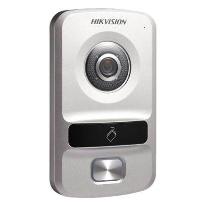 Panou exterior videointerfon TCP/IP pentru 1 familie, control acces integrat - HIKVISION [1]