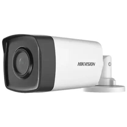 Sistem supraveghere video Hikvision 2 camere 2MP Turbo HD IR 80 M si IR 40 M  cu DVR Hikvision 4 canale, full accesorii [1]