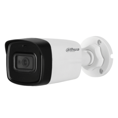 Camera de supraveghere 4K, exterior, 8MP, Dahua HAC-HFW1800TL-A-0360B, lentila 3.6mm, IR 80m,microfon [1]