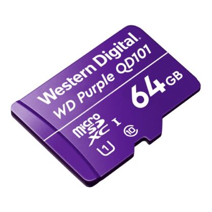 Card MicroSD 64GB'seria Purple Ultra Endurance - Western Digital WDD064G1P0C [1]