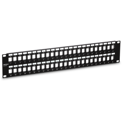 Patch Panel 48 porturi blank keystone 2U - TRENDnet TC-KP48 [1]