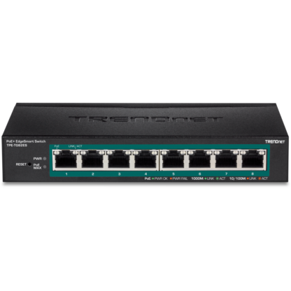 Switch 8 porturi Gigabit PoE+ 64W - TRENDnet TPE-TG82ES [1]