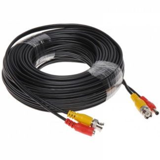 Cabluri - Cablu sertizat 20m BNC+DC, alimentare si semnal video