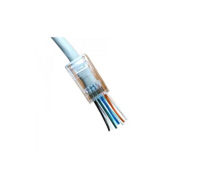 Conector Mufa retea UTP RJ45 CAT 6 Pass through connector [1]