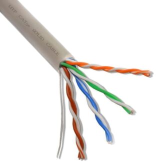 Cabluri - Cablu UTP CAT5E CUPRU 0.5mm 24AWG rola 100 metri ROVISION