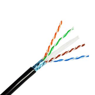 Cabluri - Cablu CAT6 FTP ecranat 0.5mm 24AWG CUPRU SOLID rola 100m