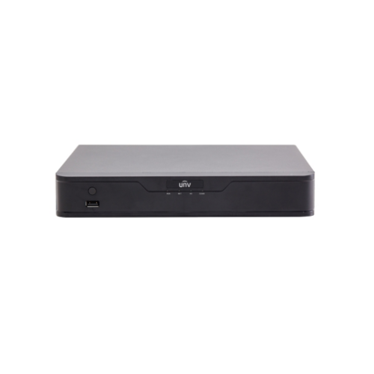 NVR 4 canale 4K + 4 porturi PoE, UltraH.265, Cloud upgrade - UNV NVR301-04X-P4 [1]