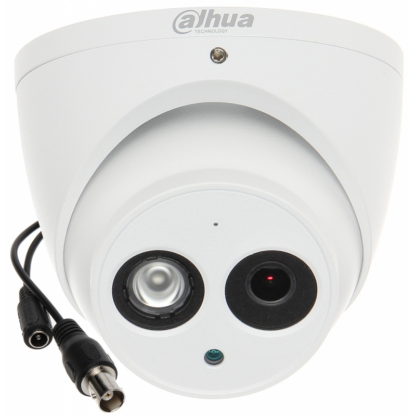 Camera de supraveghere Dahua HAC-HDW1500EM-A-0280B, HDCVI, Dome, 5MP, CMOS 1/2.7'', 2.8mm, IR 50m, Microfon, IP67, carcasa metal [1]