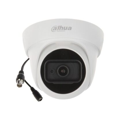 Camera de supraveghere Dahua HAC-HDW1500TL-A-0280B, HDCVI Dome, 5MP, CMOS 1/2.7'', 2.8mm, IR 30m, Microfon, IP67 [1]