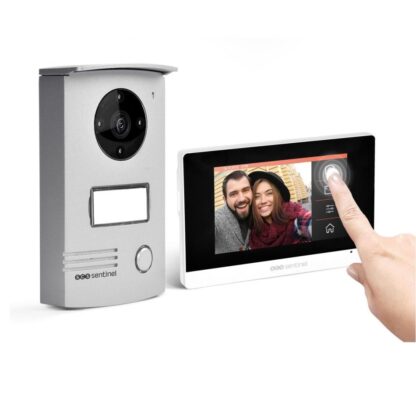 Interfon video cu fir SCS Sentinel VISIODOOR 4.3+, Ecran tactil de 4.3 inch, Monitorizare video cu unghi de 120° [1]