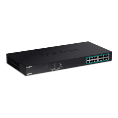 Switch 16 porturi Gigabit PoE+246W-TRENDnet TPE-TG160G [1]