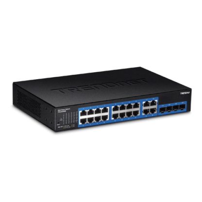 Switch Web Smart Gigabit 16 porturi Gigabit'4 porturi Gigabit RJ-45/SFP - TRENDnet TEG-204WS [1]