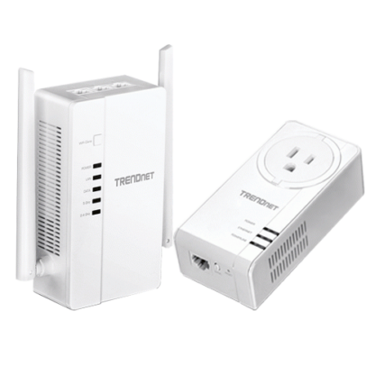 Kit Wireless Powerline WiFi Everywhere 1200 AV2 - TRENDnet TPL-430APK [1]