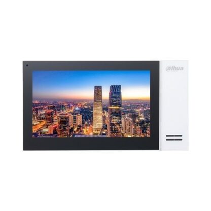 Monitor videointerfon Dahua VTH2421FB, IP touch screen 7 inch 1024x600, IPC surveillance, Audio bidirectional, Alarma 6/1, negru [1]