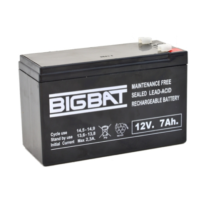 Acumulator BIG BAT 12V, 7 AH [1]