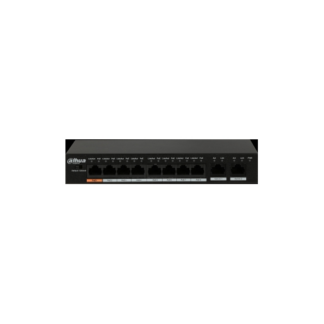 Switch Dahua PFS3010-8ET-96 PoE 8+2 porturi, RJ45, 30W, Max. 96W