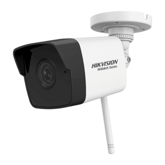 Camera supraveghere IP, Wi-Fi, 2MP, lentila 2.8mm, IR 30m, Audio, SD-card - Hikvision HiWatch HWI-B120-D-W