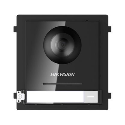 Modul Master conectare 2 fire'camera video 2MP fisheye si un buton apel  - HIKVISION DS-KD8003-IME2 [1]