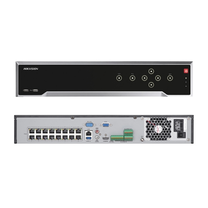 NVR 4K, 32 canale 12MP +16 porturi POE- HIKVISION DS-7732NI-I4-16P [1]