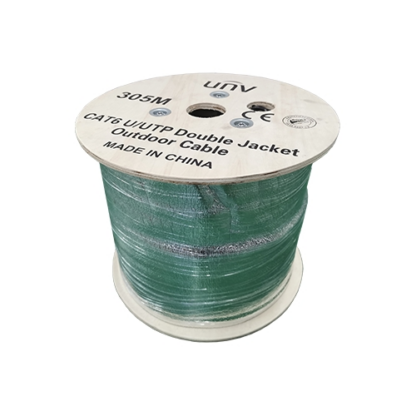 Cablu UTP DE EXTERIOR'cat 6E'CUPRU 100%'tambur 305 metri - UNV  CAB-LC3110B-E-IN [1]