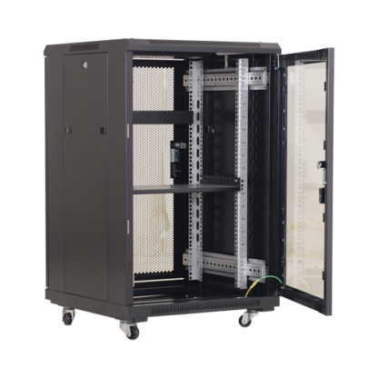 Rack perete 18U 19'' 600x450'negru - ASYTECH Networking ASY-18U-6045W [1]