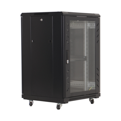 Rack perete 18U 19'' 600x450'negru - ASYTECH Networking ASY-18U-6045W [1]