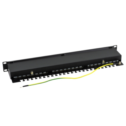 Patch Panel 1U'FTP cat5e'24 porturi RJ45 - ASYTECH Networking ASY-PP-FTP5E-24 [1]