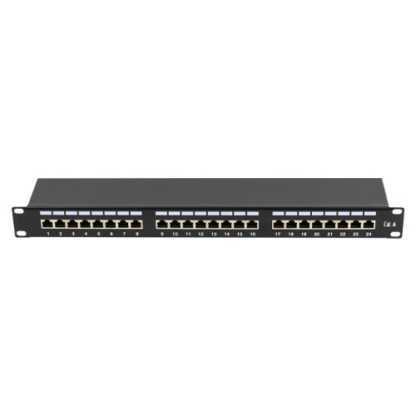 Patch Panel 1U'FTP cat6'24 porturi RJ45 - ASYTECH Networking ASY-PP-FTP6-24 [1]