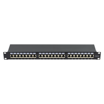 Patch Panel 1U'FTP cat6A'24 porturi RJ45 - ASYTECH Networking ASY-PP-FTP6A-24 [1]