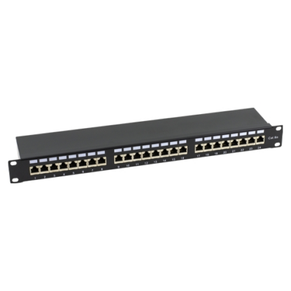 Patch Panel 1U'FTP cat6A'24 porturi RJ45 - ASYTECH Networking ASY-PP-FTP6A-24 [1]