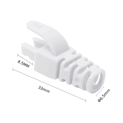 Manson mufa RJ45 alb'100 buc. RJ45-CAP-WH [1]