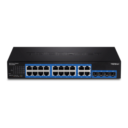 Switch Web Smart Gigabit 16 porturi Gigabit'4 porturi Gigabit RJ-45/SFP - TRENDnet TEG-204WS [1]