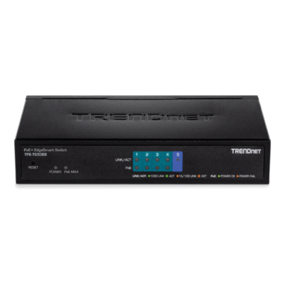 Switch 5 porturi - 4 Gigabit PoE+ 31W'1 x Gigabit - TRENDnet TPE-TG50ES [1]