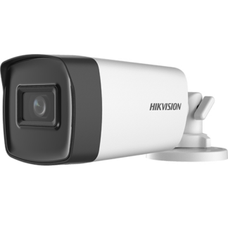 Camera supraveghere, 2MP, lentila 2.8mm, IR 40m, Audio integrat - Hikvision DS-2CE17D0T-IT3FS-2.8mm