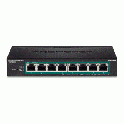 Switch 8 porturi Gigabit PoE+ 64W - TRENDnet TPE-TG82ES [1]