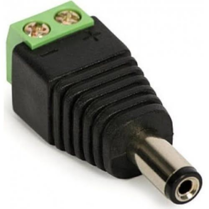 Conector de alimentare tata, 12V, cu surub SDC-CAT [1]