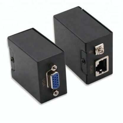 Extender YJS-VGA60M VGA prin cablu UTP pana la 60 m pentru semnal VGA, SVGA, XGA, UXGA [1]