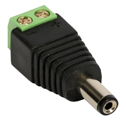 Conector de alimentare tata, 12V, cu surub SDC-CAT [1]