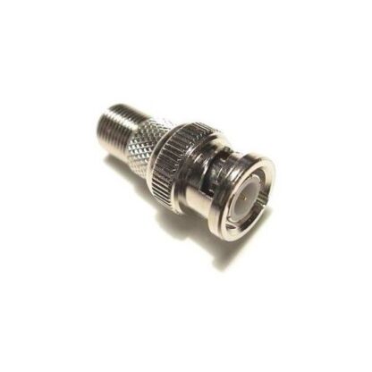 Mufa conector bnc camera supraveghere pentru cablu coaxial rg6   mufa F [1]