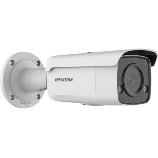 ColorVu - Camera IP 4.0 MP, lentila 4mm, lumina alba 60m, SDcard, VCA - HIKVISION DS-2CD2T47G2-L-4mm