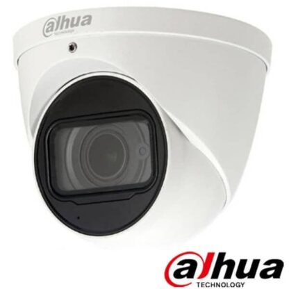 Camera de supraveghere Dahua HAC-HDW2241T-A-0280B, HDCVI, Dome, 2MP Starlight, Eyeball Camera, 1/2.8 CMOS, lentila 2.8mm, Bult-in Mic, IR50m, IP67 [1]