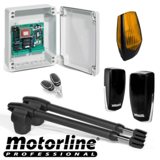 Kituri automatizare porti batante - Kit automatizare poarta batanta 2x4m -MOTORLINE