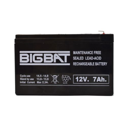 Acumulator BIG BAT 12V, 7 AH [1]