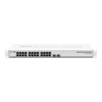 Cloud Smart Switch, 24 x Gigabit, 2 x SFP+ 10Gbps - Mikrotik CSS326-24G-2S+RM [1]