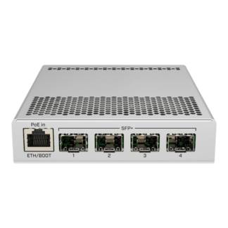 Cloud Router Switch, 1 x Gigabit, 2 x SFP+ 10Gbps - Mikrotik CRS305-1G-4S+IN